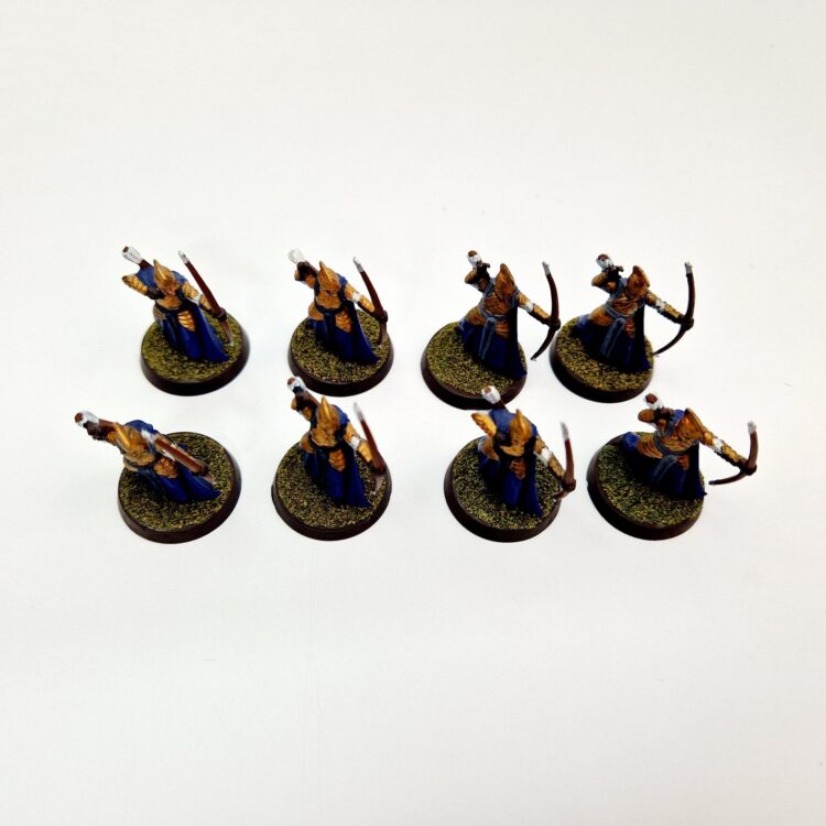 A photo of Númenor Warriors of the Last Alliance Warhammer miniatures