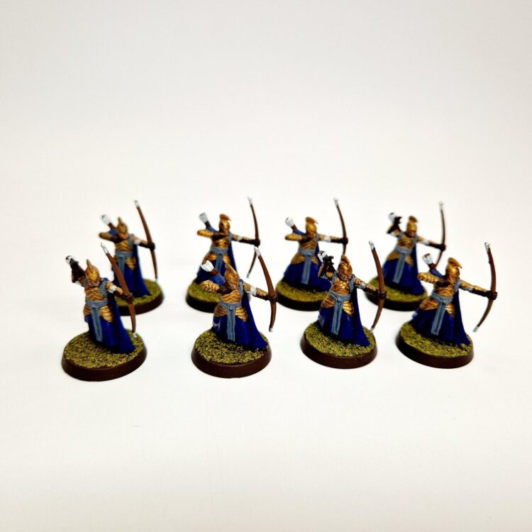 A photo of Númenor Warriors of the Last Alliance Warhammer miniatures