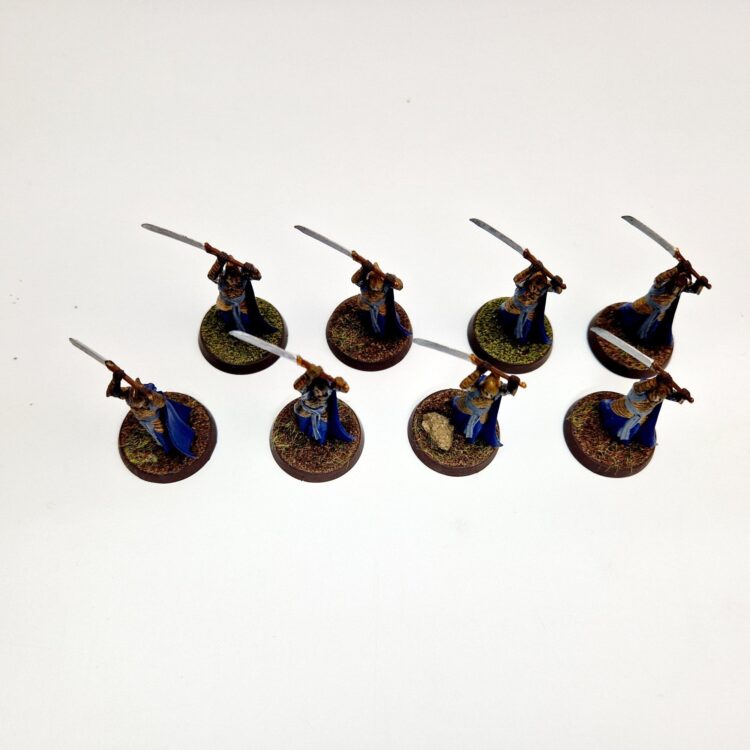 A photo of Númenor Warriors of the Last Alliance Warhammer miniatures