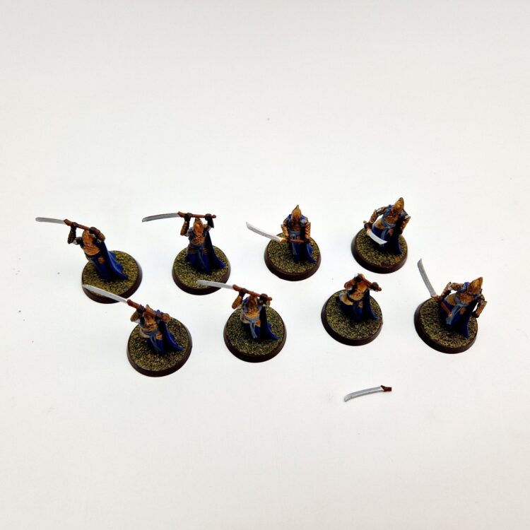A photo of Númenor Warriors of the Last Alliance Warhammer miniatures