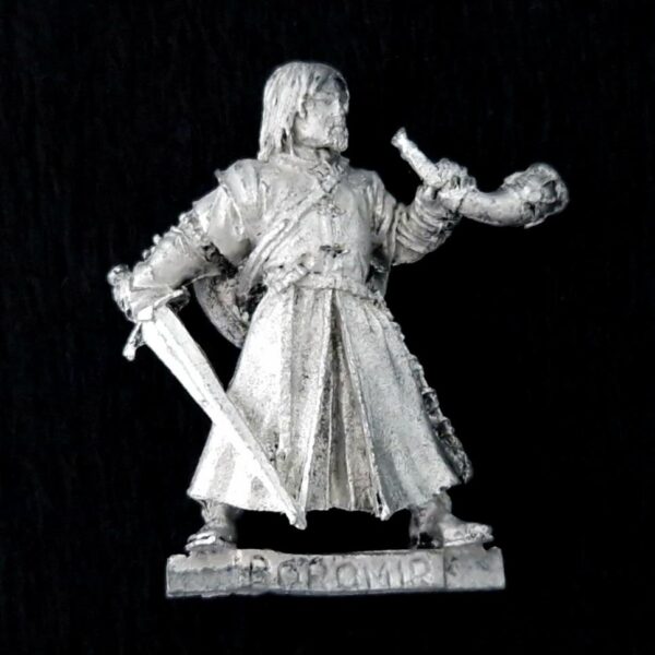 A photo of a The Fellowship Boromir Warhammer miniature