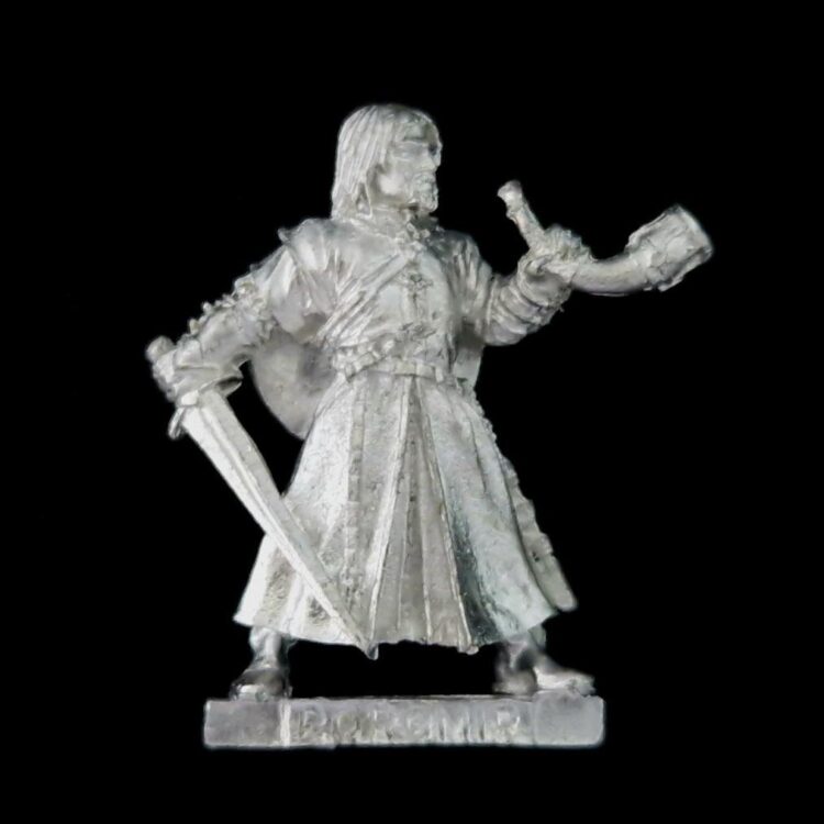 A photo of a The Fellowship Boromir Warhammer miniature
