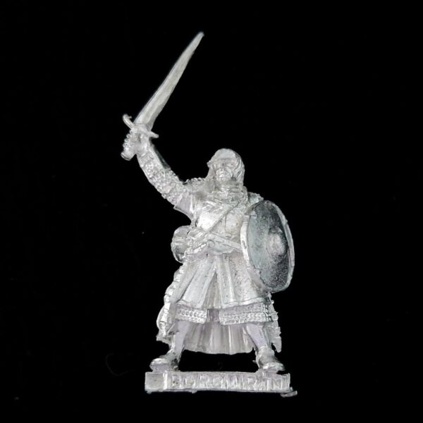A photo of a The Fellowship Armoured Boromir Middle Earth Warhammer miniature