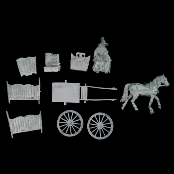 A photo of The Fellowship Gandalf and Cart Middle Earth Warhammer miniature
