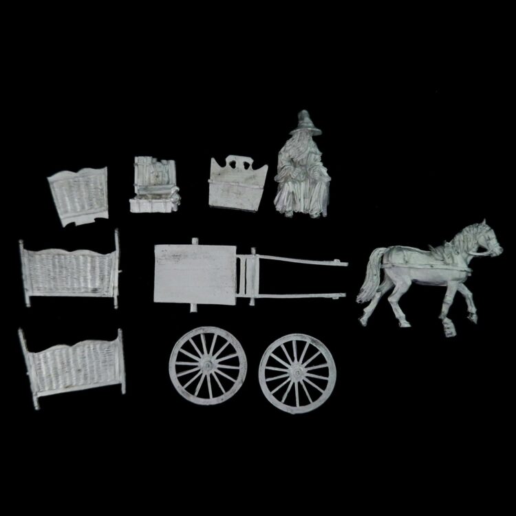 A photo of The Fellowship Gandalf and Cart Middle Earth Warhammer miniature