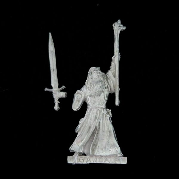 A photo of a The Fellowship Gandalf the Grey at Kazad-Dûm Warhammer miniature