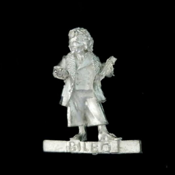 A photo of a The Shire Bilbo Baggins Middle Earth Warhammer miniature