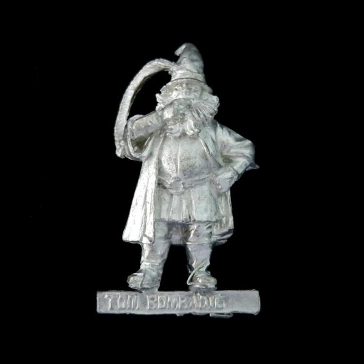 A photo of a Tom Bombadil Warhammer miniature