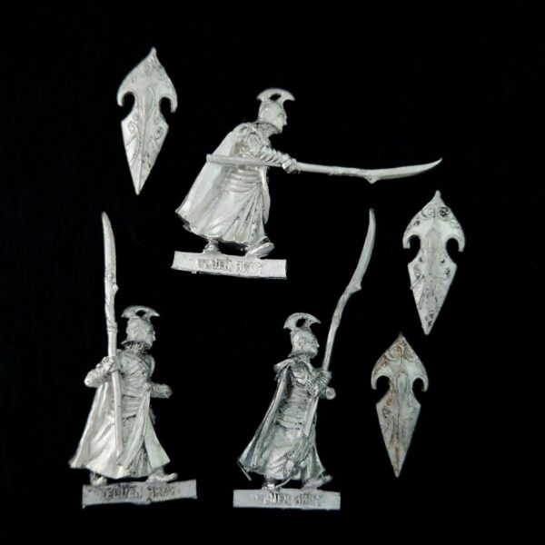 A photo of Rivendell Elf Spearmen Middle Earth Warhammer miniatures