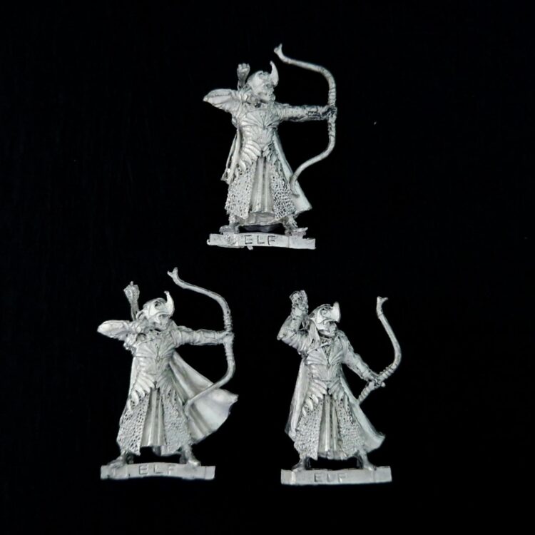 A photo of Lothlorien Haldir's Elves Middle Earth Warhammer miniatures
