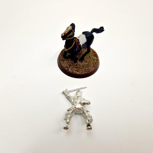 A photo of a Mounted Faramir Warhammer miniature
