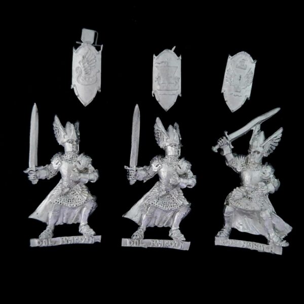 A photo of Knights of Dol Amroth on Foot Middle Earth Warhammer miniatures