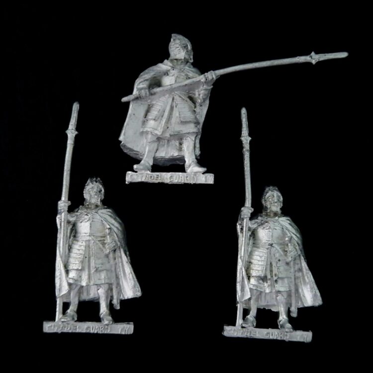 A photo of Citadel Guard Middle Earth Warhammer miniatures