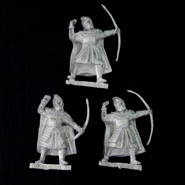 A photo of Citadel Guard Middle Earth Warhammer miniatures