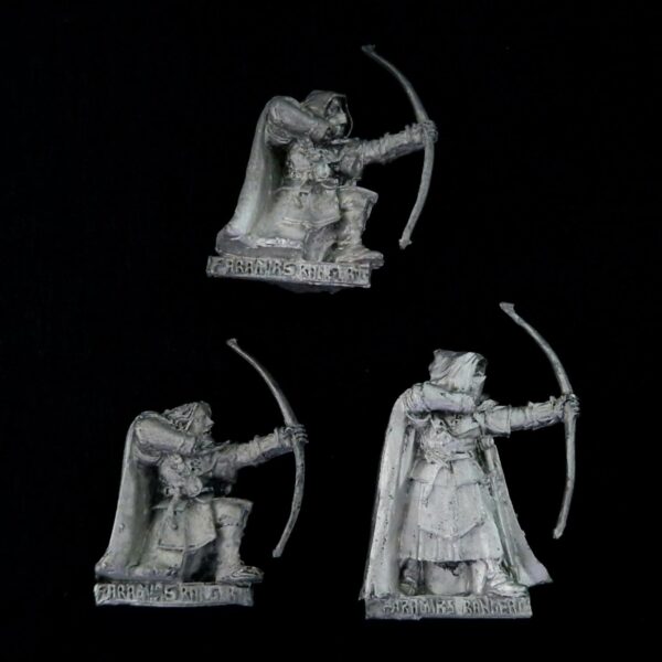 A photo of a Faramir's Rangers Warhammer miniature