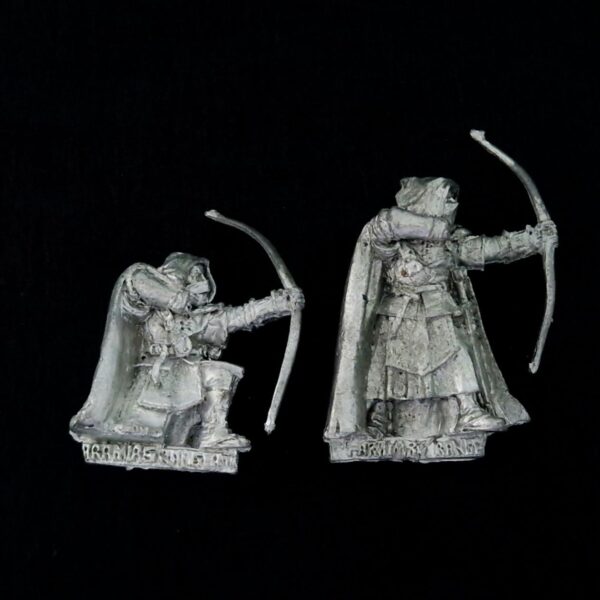 A photo of a Faramir's Rangers Warhammer miniature