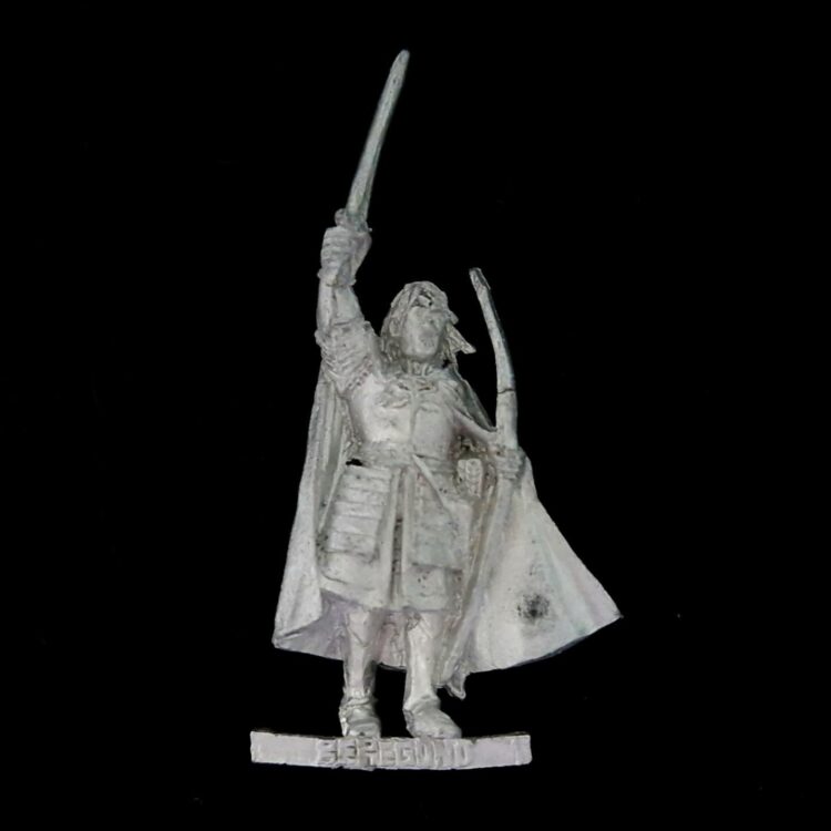 A photo of a Beregond Middle Earth Warhammer miniature