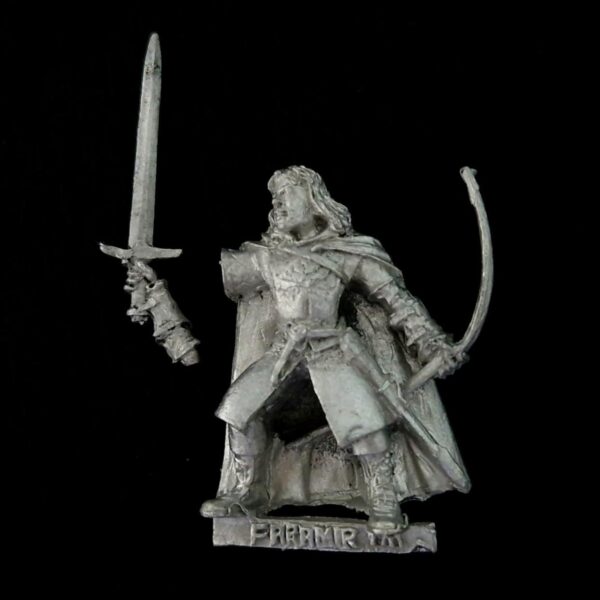A photo of a Faramir Ranger on Foot Warhammer miniature