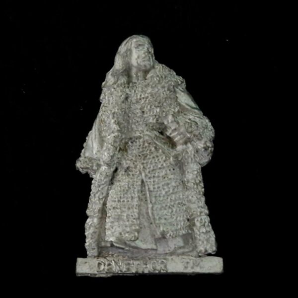 A photo of a Denethor Warhammer miniature