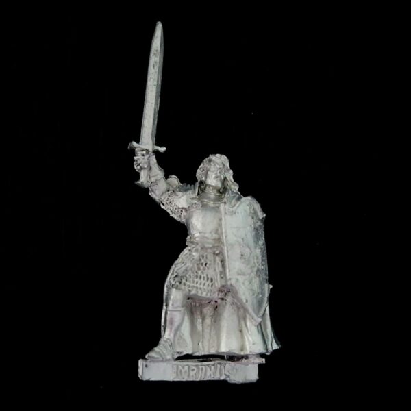 A photo of a Imrahil Prince of Dol Amroth on foot Warhammer miniature