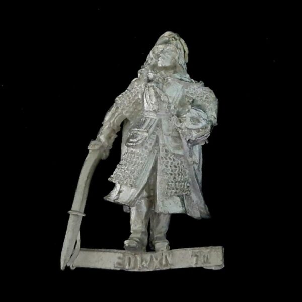 A photo of a Rohan Éowyn on Foot Middle Earth Warhammer miniature