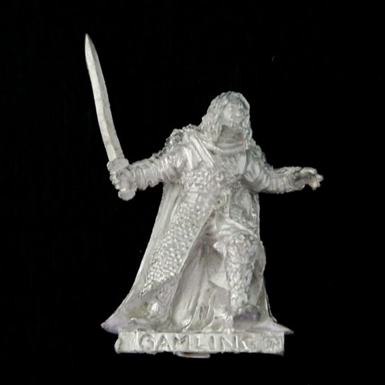 A photo of a Rohan Gamling on foot Helm's Deep Warhammer miniature