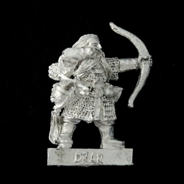 A photo of a Dwarf Drár Middle Earth Warhammer miniature