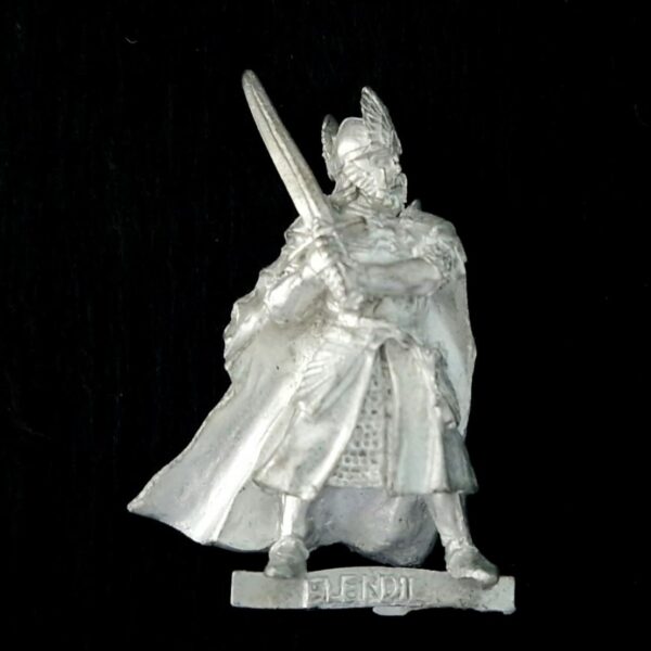 A photo of an Númenor Elendil Middle Earth Warhammer miniature