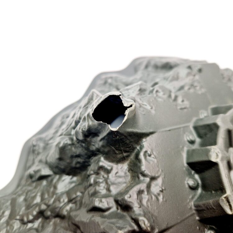 A photo of a Planetstrike Blastscape Crater Warhammer Scenery Terrain piece