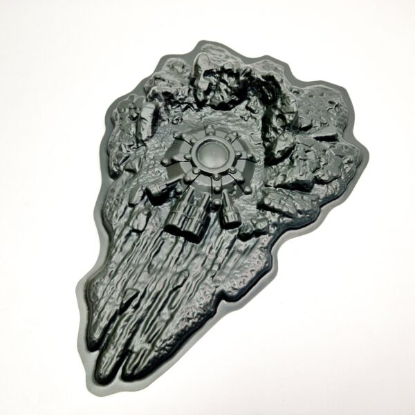 A photo of a Planetstrike Blastscape Crater Warhammer Scenery Terrain piece
