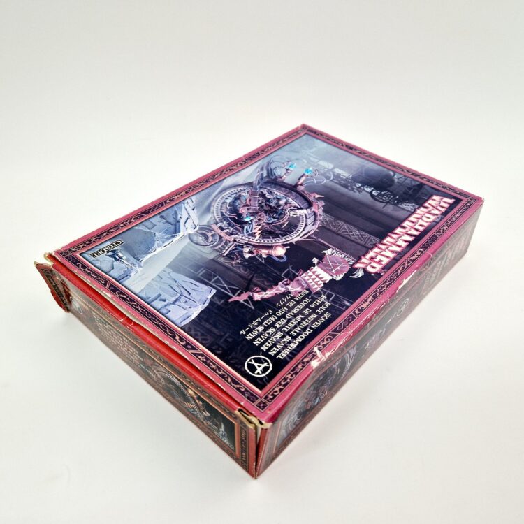 A photo of a Skaven Doomwheel Warhammer miniature