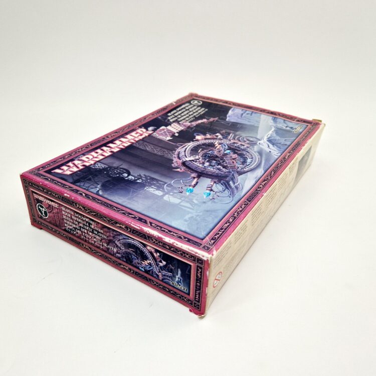 A photo of a Skaven Doomwheel Warhammer miniature