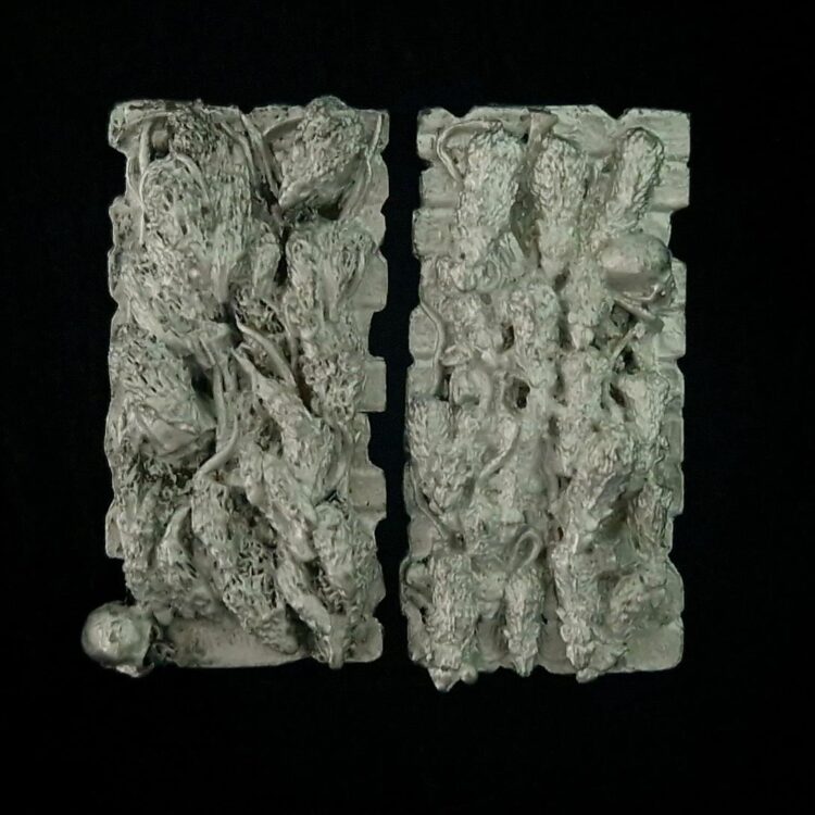 A photo of Skaven Rat Swarms Warhammer miniatures