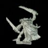 A photo of a Skaven Assassin Warhammer miniature