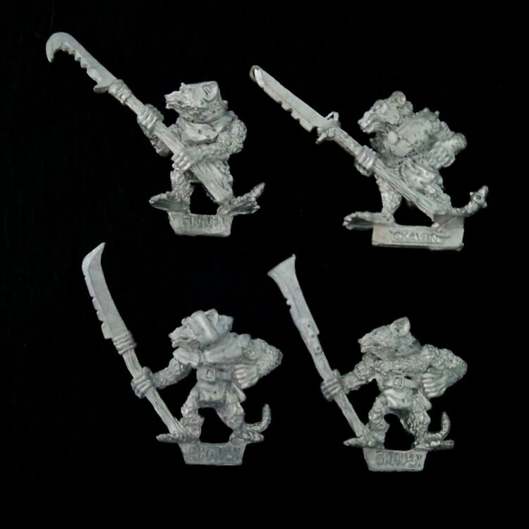 A photo of Skaven Clanrats Warhammer miniatures