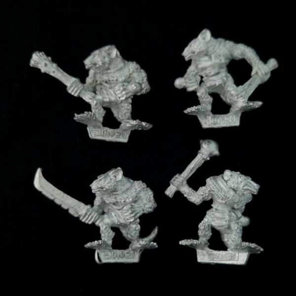 A photo of Skaven Clanrats Warhammer miniatures