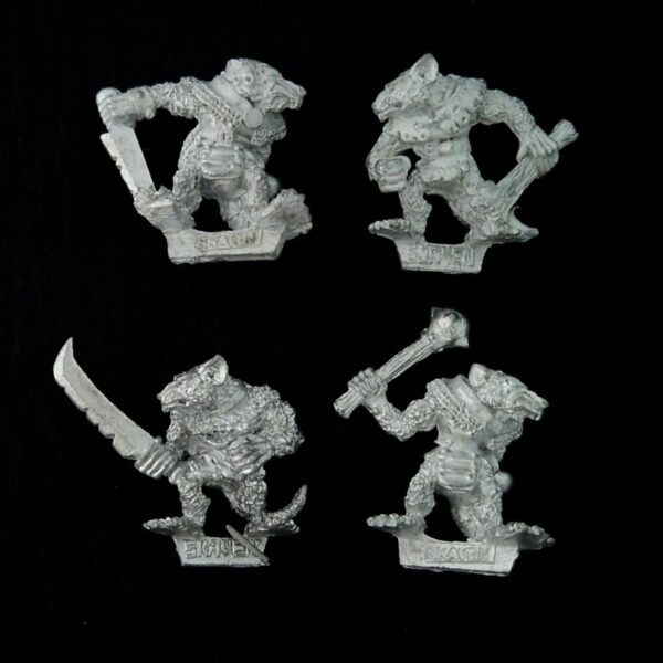 A photo of Skaven Clanrats Warhammer miniatures