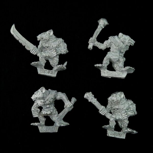 A photo of Skaven Clanrats Warhammer miniatures