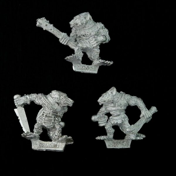 A photo of Skaven Clanrats Warhammer miniatures