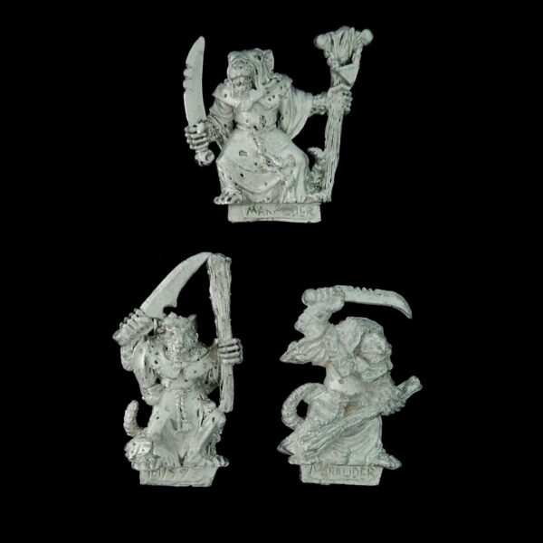 A photo of Skaven Plague Monks Warhammer miniatures