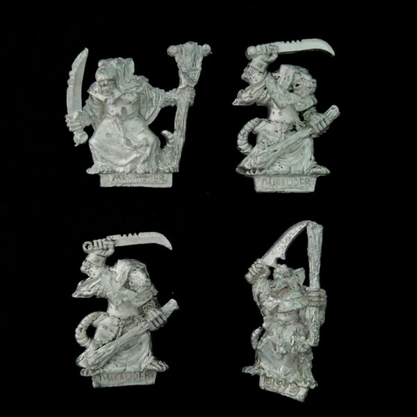 A photo of Skaven Plague Monks Warhammer miniatures