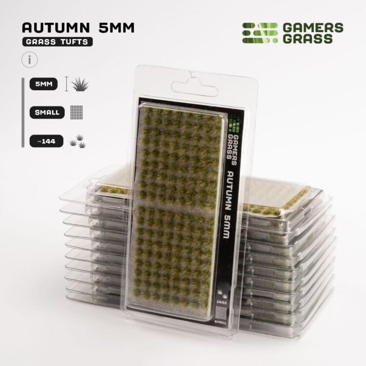 A photo of Gamers Grass Autumn Tufts 5mm Small