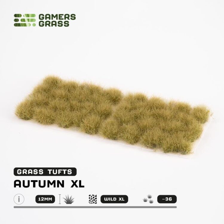 A photo of Gamers Grass Autumr XL 12mm tufts