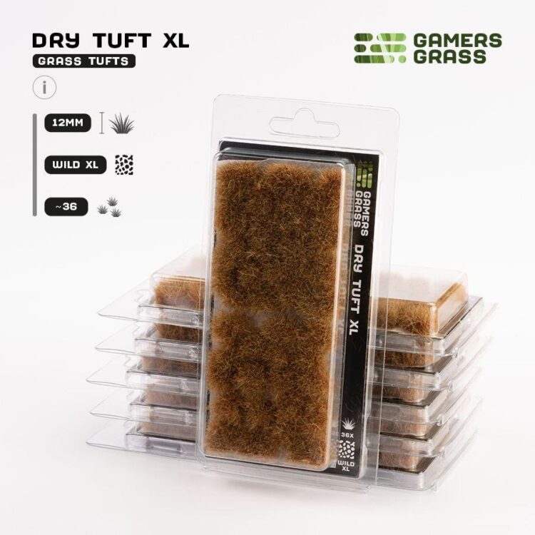 A photo of Gamers Grass Dry Tuft XL 12mm