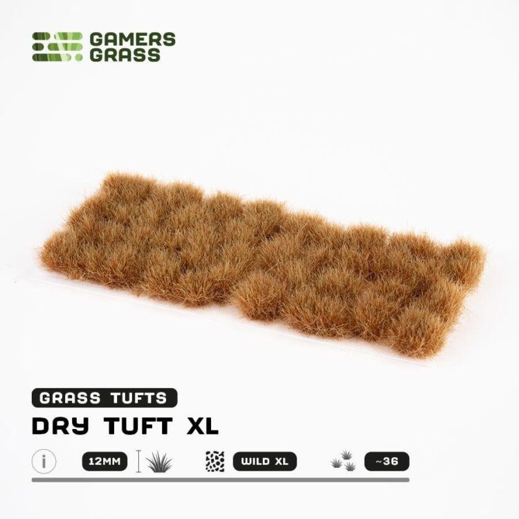 A photo of Gamers Grass Dry Tuft XL 12mm