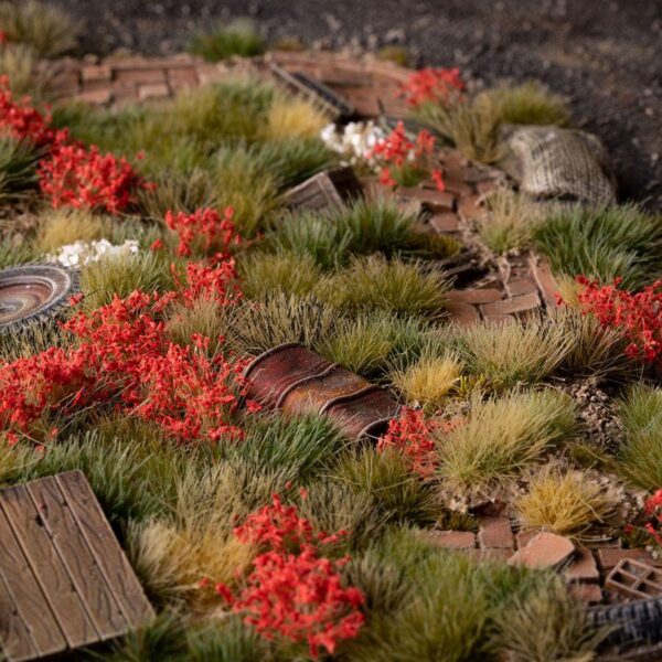 A photo of Gamers Grass Red Flowers Tufts
