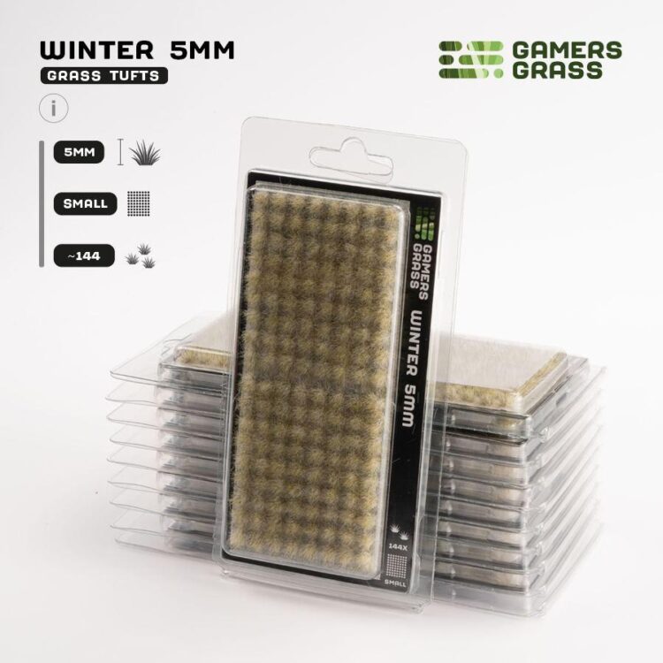 A photo of Gamers Grass Winter Tufts 5mm Small