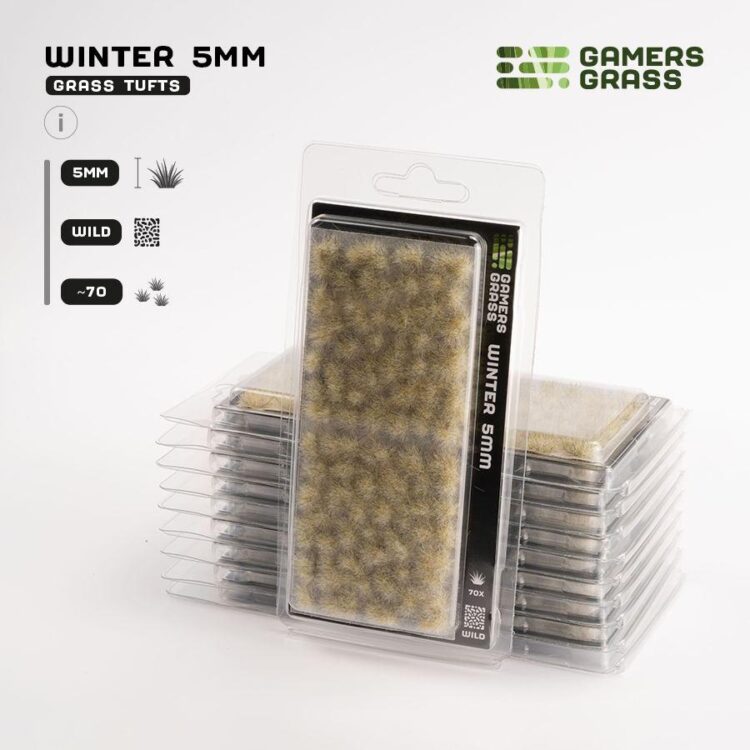 A photo of Gamers Grass Winter Tufts 5mm Wild