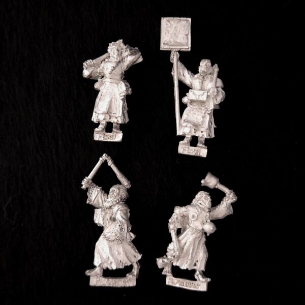 A photo of The Empire Flagellants Warhammer miniatures