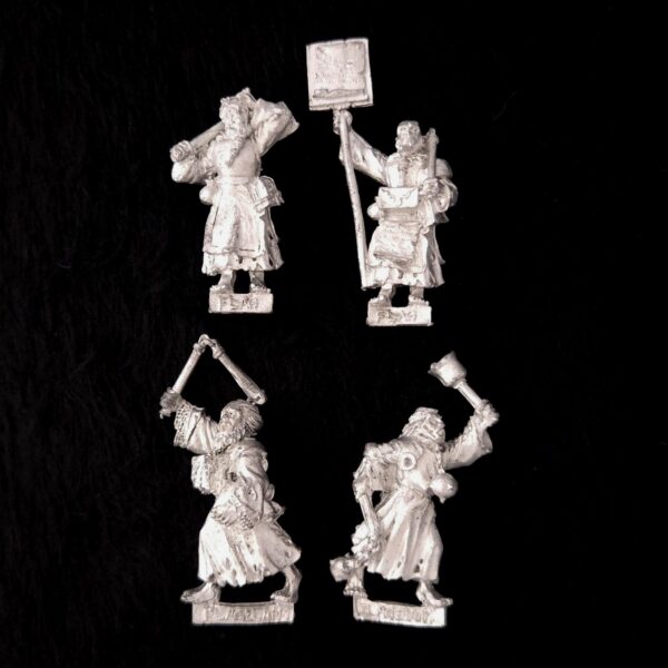 A photo of The Empire Flagellants Warhammer miniatures